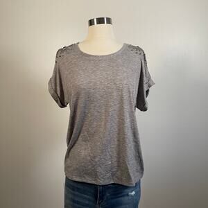 Sunday in Brooklyn Anthropologie • Embellished Gem Tee